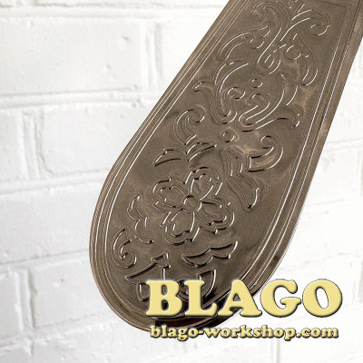 Хрест напрестольний мальтійський нікель, позолота 18,5х1,2х31,5 см