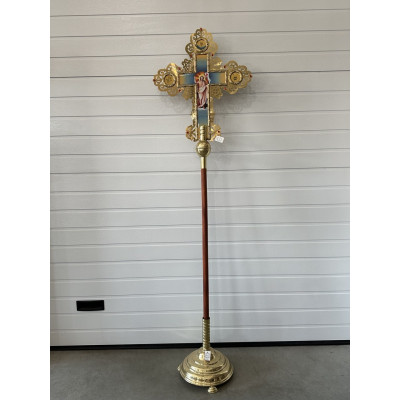 Altar cross, combined, double-sided, 61x86 cm