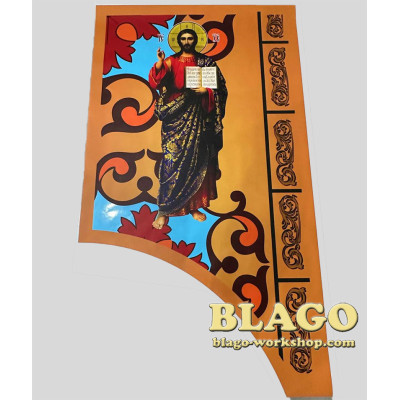 Витражные иконы для церкви, печать в разных размерах