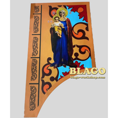 Витражные иконы для церкви, печать в разных размерах