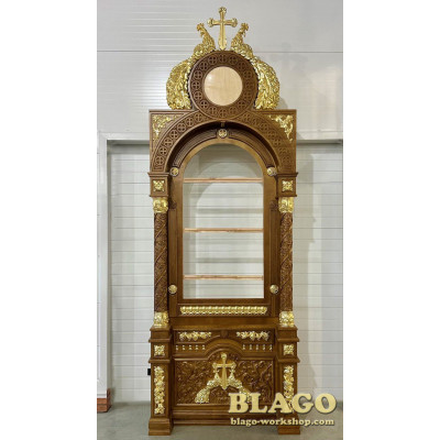 Wooden Kyoto, under the icon, lacquered, 140 cm