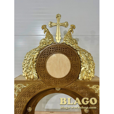 Wooden Kyoto, under the icon, lacquered, 140 cm