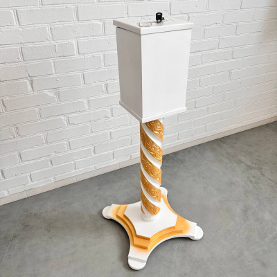 Church donation box 20x20x100 cm