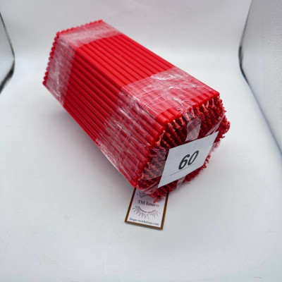 Red church paraffin candles No. 60, 300 pcs