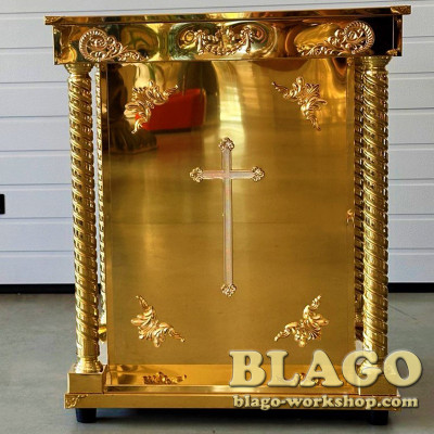 Жертовник церковний з булату, 84х64х99см