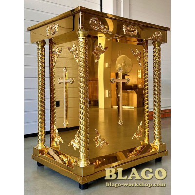 Жертовник церковний з булату, 84х64х99см