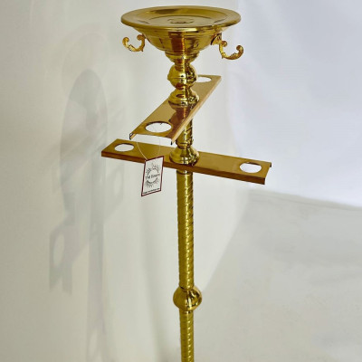 Підставка під 2 кадила та 2 підсвічника (односвічника), 106 см 