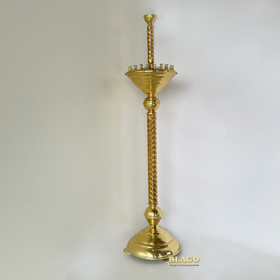 Підсвічник на 30 свічок 1 лампаду булат, 139 см