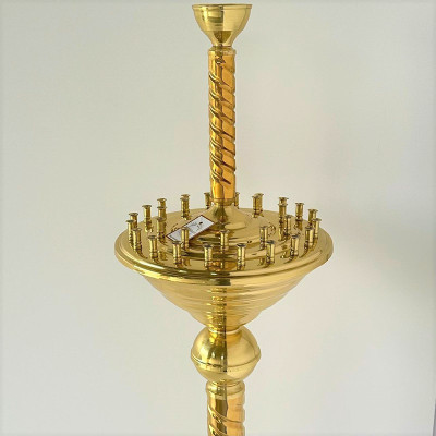 Підсвічник на 30 свічок 1 лампаду булат, 139 см