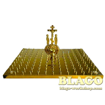 Кришка на панахидний стіл (канун) на 120 свічок, 70х90 см