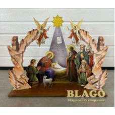Вертеп Різдвяний, 72х22х56 см