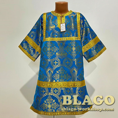 Children's stichar from brocade on a panama 80cm, №2