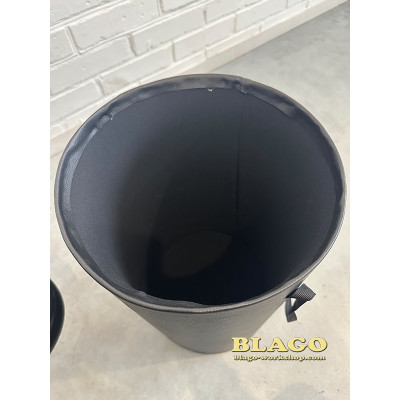 Сумка (чохол) для вінців чорний, шкірозамінник, 28х47 см