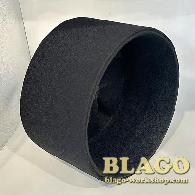 Greek winter skufia made of black cashmere