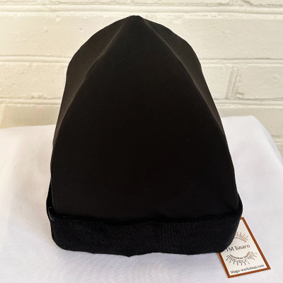  Скуфия летняя креп черный