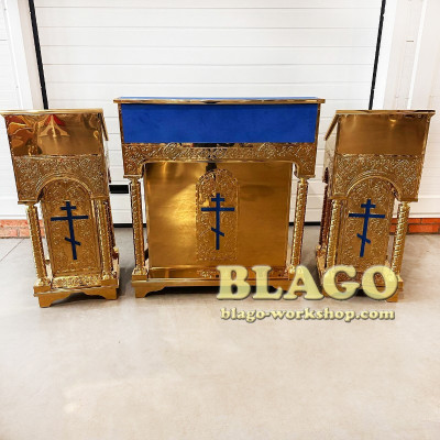 Комплект аналоїв металевих з чеканкою