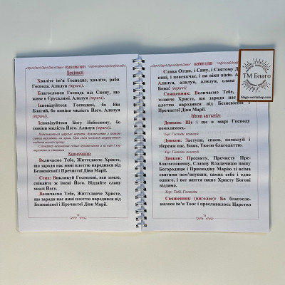 Всенічне бдіння напередодні Різдва Христового(велике повечір'я та рання), 21,5х15,5х0,7см