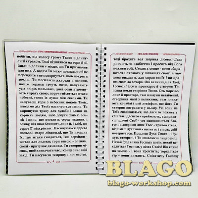 Вечірня п'ятидесятниці з коліноприклонними молитвами, 21х15 см