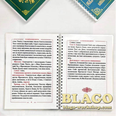 Освячення і благословення найбільш вживані чини, 15х21 см