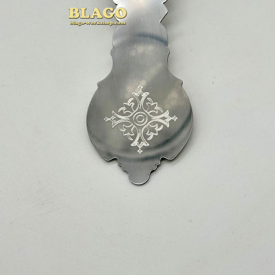 Ковшик розливний з подовженою ручкою 27,5х7 см