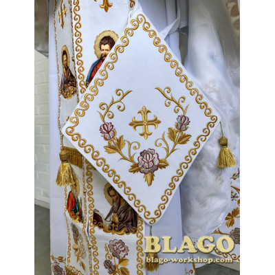 Priestly vestment of Greek cut with embroidery No. 85