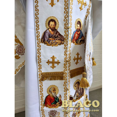 Priestly vestment of Greek cut with embroidery No. 85