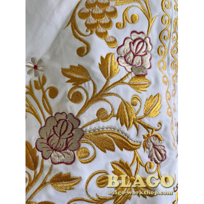 Priestly vestment of Greek cut with embroidery No. 85
