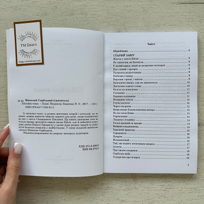 Біблійні теми Миколай Сербський, 20,5х14х1 см