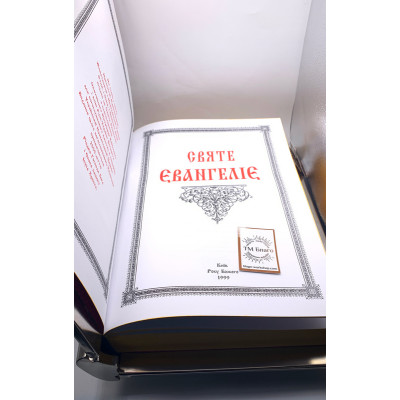 Євангеліє в окладі з нікелю 38х8,5х27 на українській мові