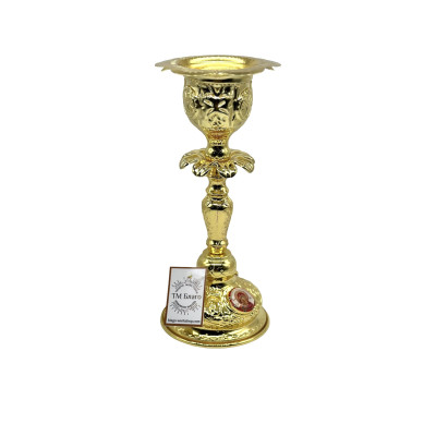 Table lamp with a medallion, 11.5x26.5 cm