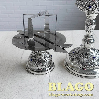 Євхаристичний набір з чеканкою, 500 мл