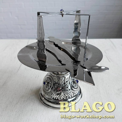 Євхаристичний набір з чеканкою, 500 мл