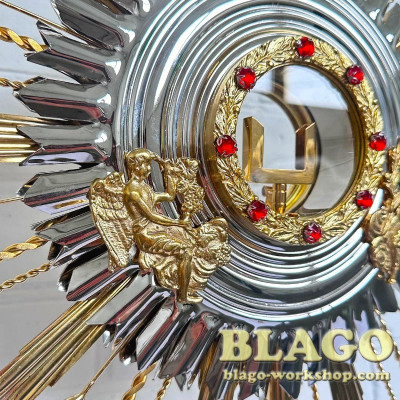 Монстранція латунна, 41х62 см