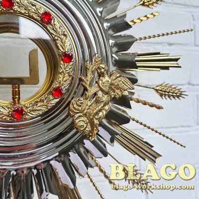 Монстранція латунна, 41х62 см