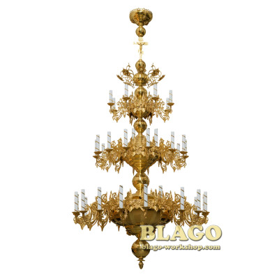 Панікадило 3-ярусне на 40 свічок №54