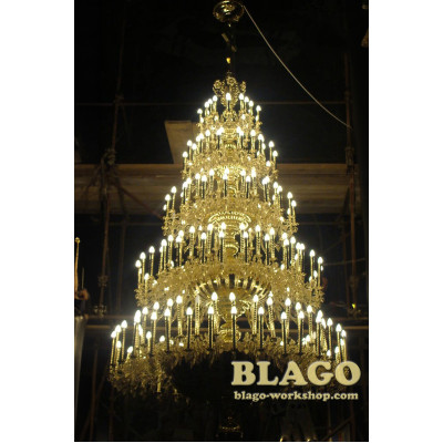 Панікадило 5-ярусне на 216 свічок №63