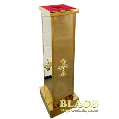 Stand for a cross or icon, 25x25x78 cm