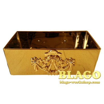  Box for cucumbers (cucumber) with a whisk 30x15x11 cm