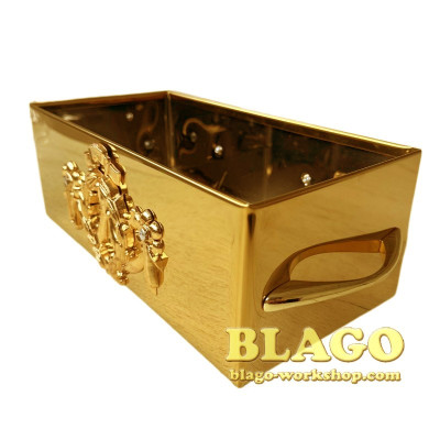  Box for cucumbers (cucumber) with a whisk 30x15x11 cm