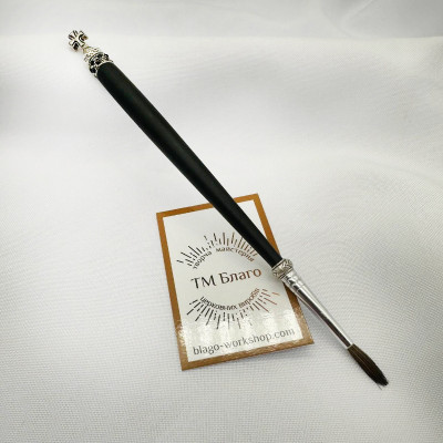  Brush (stick) for anointing with a cross, 18 cm