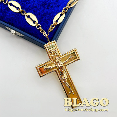 Крест протоиерейский наперсный, 10х6х0,5 см