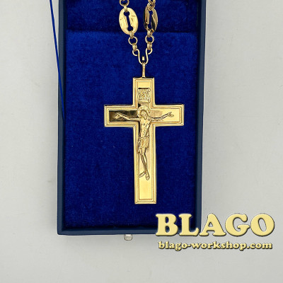 Крест протоиерейский наперсный, 10х6х0,5 см