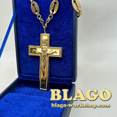 Крест протоиерейский наперсный, 10х6х0,5 см