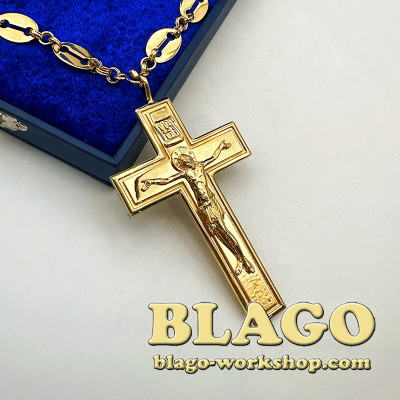 Крест протоиерейский наперсный, 10х6х0,5 см