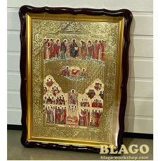 кона "Собор усіх святих", фігурна рамка, 60х80 см