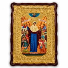 Temple icon of God's Mother of All Sorrowful Joy 60x80 cm