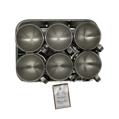 Набір для запивки 6 чаш, 20х15 см