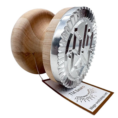 Печать металлическая для просфор «Богородичная», 75 мм