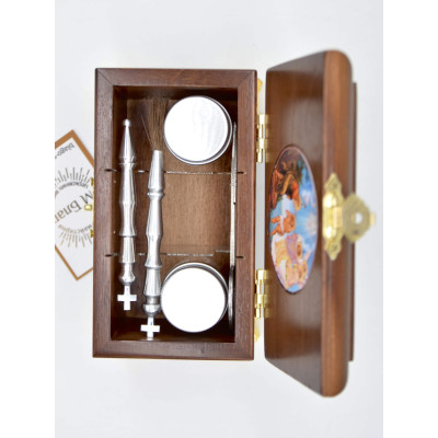 Крестильный ящик деревянный, 12х7х8 см