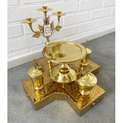 Блюдо литийное (всеночное), 32х38см Блюдо литийное (всеночное), 32х38см